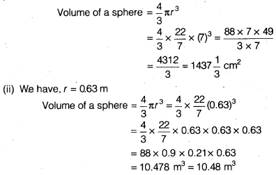 NCERT Solutions for Class 9 Maths Chapter 13 Surface Areas and Volumes a8 1